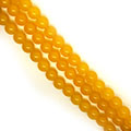 BEADS AGATE ROUND YELLOW 14MM BE1169