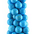 BEADS IMP TURQUOISE ROUND BLUE 14MM BE2104