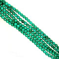 BEADS IMP TURQUOISE 8MM ROUND-GREEN