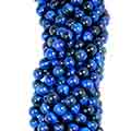 BEADS TIGER EYES ROUND BLUE 10MM BE9763