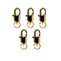LOBSTER CLAPS GOLD PLATED 12X6MM Q5 FG9944