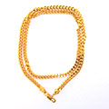 NECKLACES GOLD PALTED 490X4MM NE6305